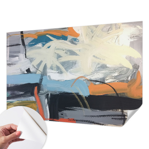 Fotobehang tienerkamer Kleurrijke abstractie