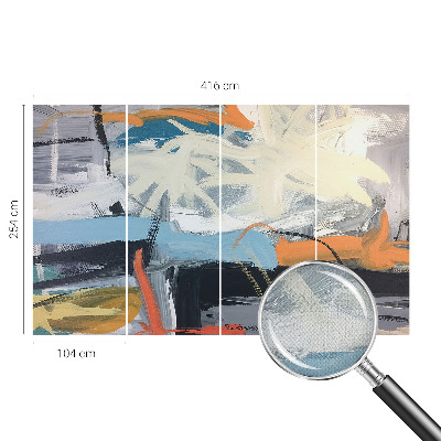 Fotobehang tienerkamer Kleurrijke abstractie