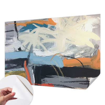 Fotobehang tienerkamer Kleurrijke abstractie