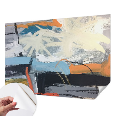 Fotobehang tienerkamer Kleurrijke abstractie