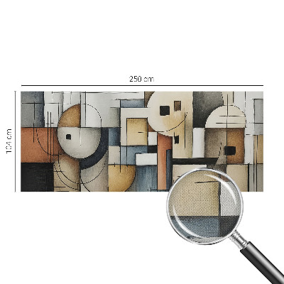 Foto behang voor de keuken Geometrische harmonie