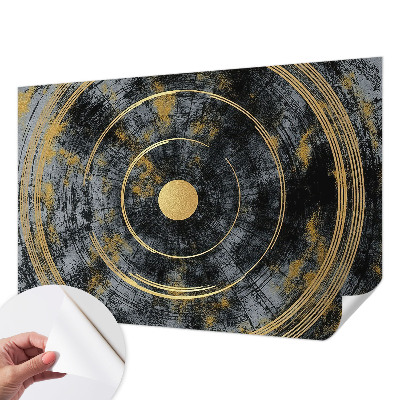 Foto behang voor de keuken met het motief 'Kosmische dynamiek'