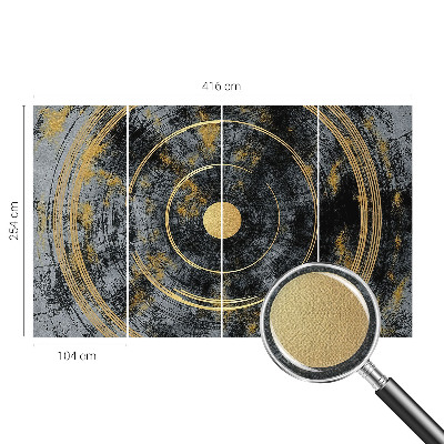 Foto behang voor de keuken met het motief 'Kosmische dynamiek'