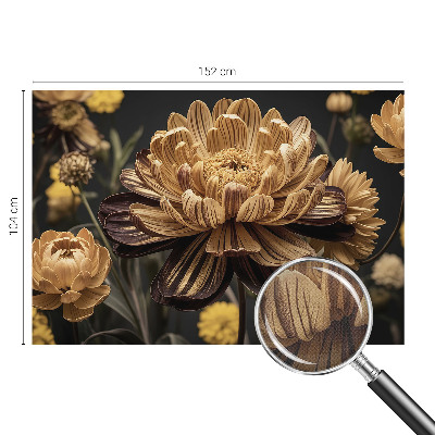 Zelfklevend fotobehang met bloemenmotief voor een elegante uitstraling