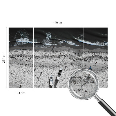 Fotobehang zelfklevend Rust aan het strand