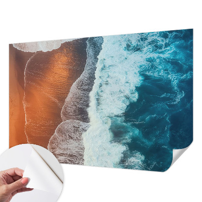 Zelfklevend fotobehang op maat met het motief 'Mariene symbiose'