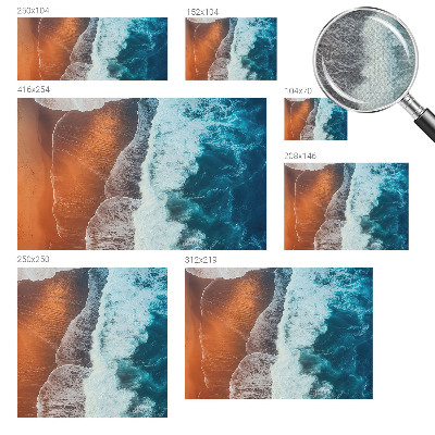 Zelfklevend fotobehang op maat met het motief 'Mariene symbiose'