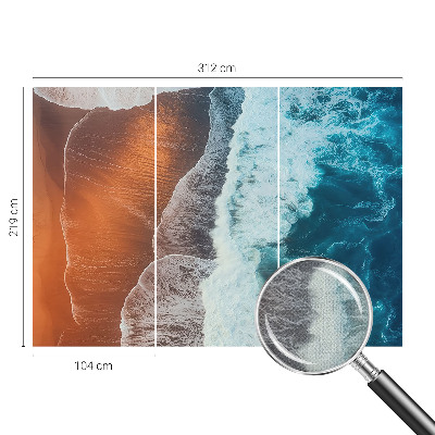 Zelfklevend fotobehang op maat met het motief 'Mariene symbiose'