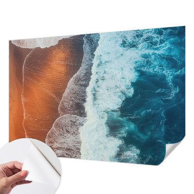 Zelfklevend fotobehang op maat Mariene symbiose