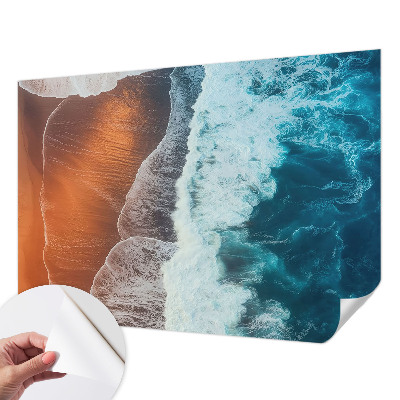 Zelfklevend fotobehang op maat Mariene symbiose