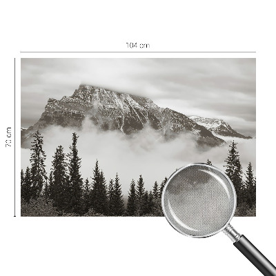 Foto behang voor de kinderkamer Berglandschap