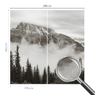 Foto behang voor de kinderkamer Berglandschap