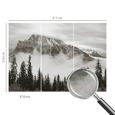 Foto behang voor de kinderkamer Berglandschap