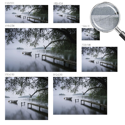 Fotobehang voor kinderkamer Een kalm meer