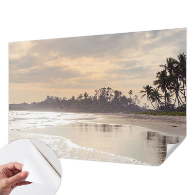 Fotobehang kinderkamer met een ochtend op het strand