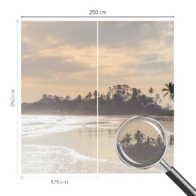 Fotobehang kinderkamer met een ochtend op het strand