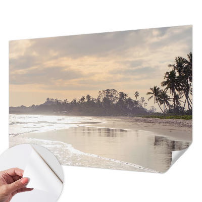 Fotobehang kinderkamer met een ochtend op het strand