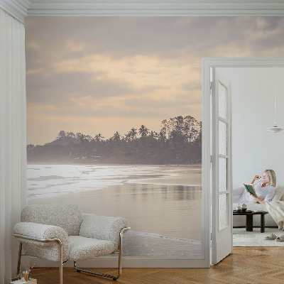Fotobehang kinderkamer met een ochtend op het strand