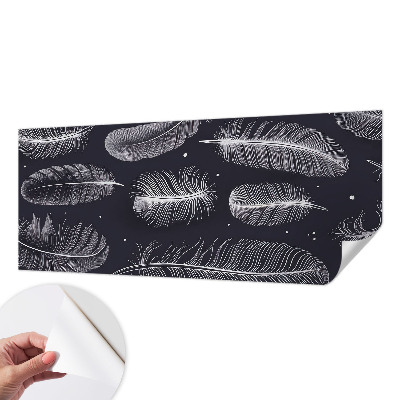 Foto behang voor de keuken Subtiele veren