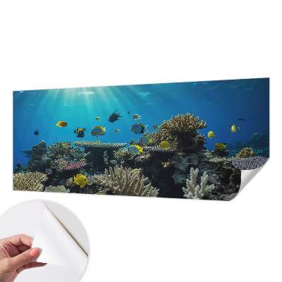 Fotobehang zelfklevend met een onderwaterwereldmotief