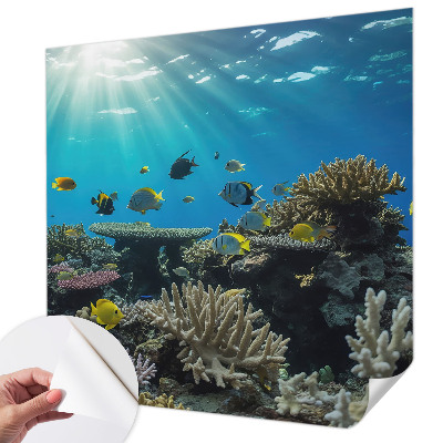 Fotobehang zelfklevend met een onderwaterwereldmotief