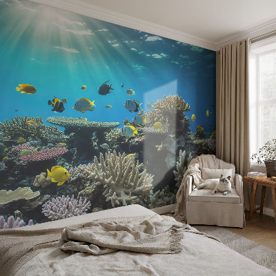 Fotobehang zelfklevend met een onderwaterwereldmotief