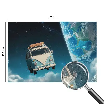 Fotobehang kinderkamer met een ruimtevaartmotief