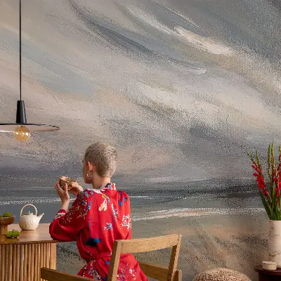 Fotobehang voor de kinderkamer met het motief 'Ochtendrust'