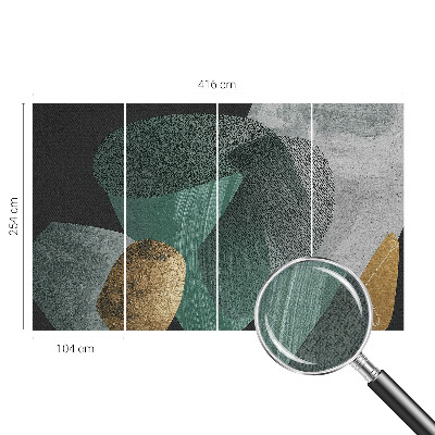 Fotobehang babykamer Abstracte geometrie