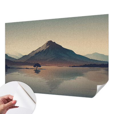 Foto behang voor de keuken Berglandschap