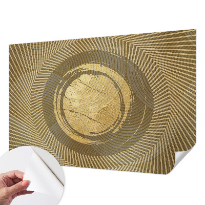 Fotobehang zelfklevend met een patroon van stralende lijnen