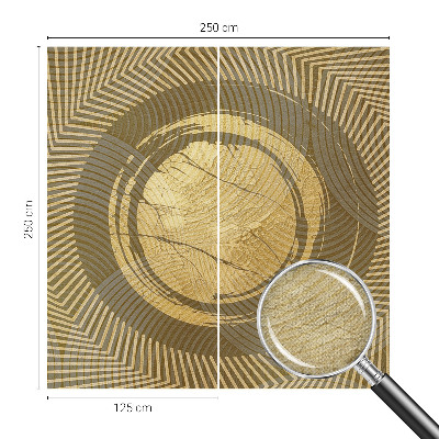 Fotobehang zelfklevend Stralende lijnen