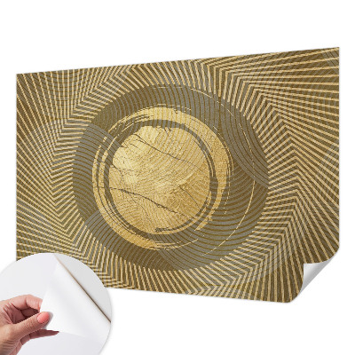 Fotobehang zelfklevend met een patroon van stralende lijnen