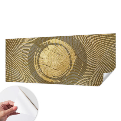 Fotobehang zelfklevend met een patroon van stralende lijnen