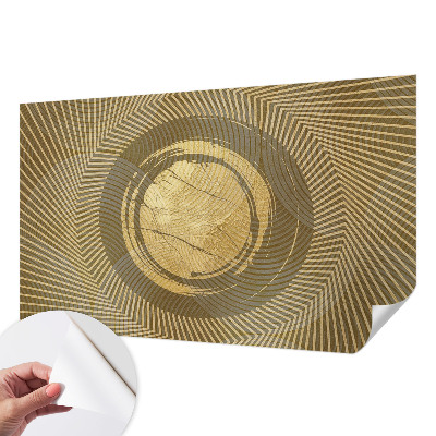 Fotobehang zelfklevend met een patroon van stralende lijnen