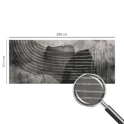 Zelfklevend fotobehang op maat Abstracte lijnen