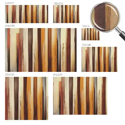 3D fotobehang met een abstracte textuur