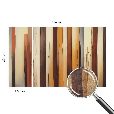 3D fotobehang met een abstracte textuur