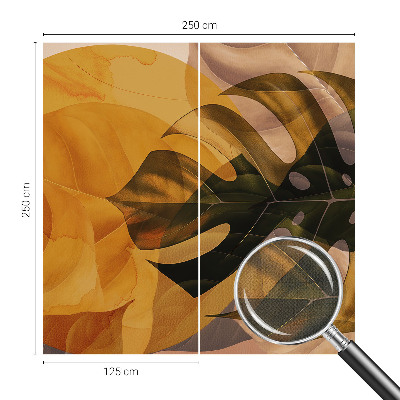Fotobehang kinderkamer Abstracte bladeren