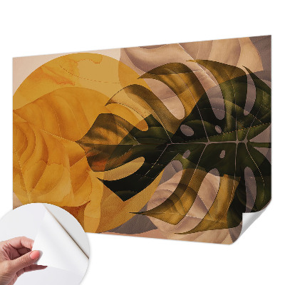 Fotobehang kinderkamer Abstracte bladeren