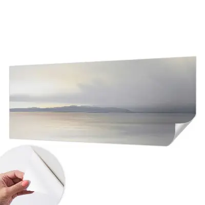 Zelfklevende behangsticker met een harmonieus landschap