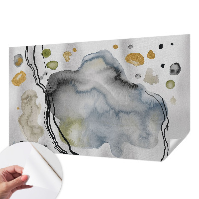 Fotobehang voor kinderkamer Abstracte aquarel