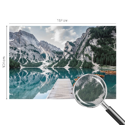 Zelfklevende behangsticker Bergpanorama