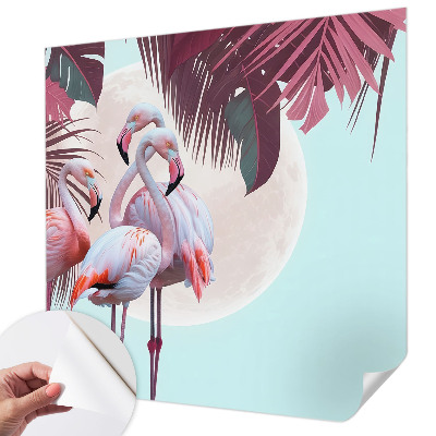 Fotobehang voor de kinderkamer Exotische vogels