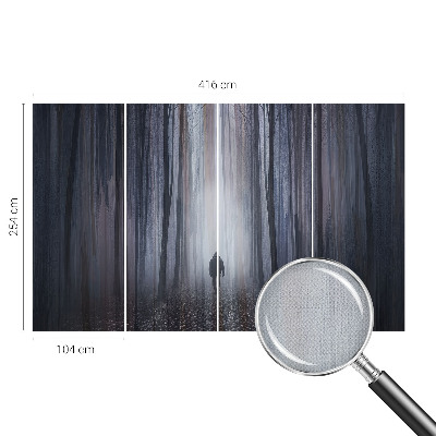 Fotobehang voor kinderkamer Bosstilte