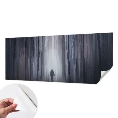 Fotobehang voor kinderkamer met het motief 'Bosstilte'