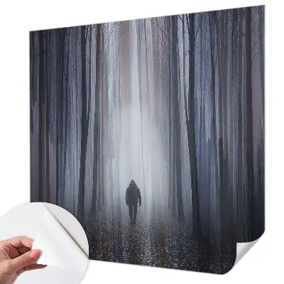 Fotobehang voor kinderkamer met het motief 'Bosstilte'