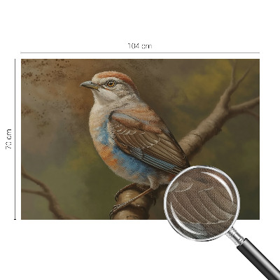 Fotobehang tienerkamer Vogelportret