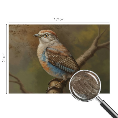 Fotobehang tienerkamer Vogelportret