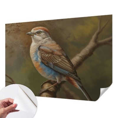 Fotobehang tienerkamer Vogelportret
